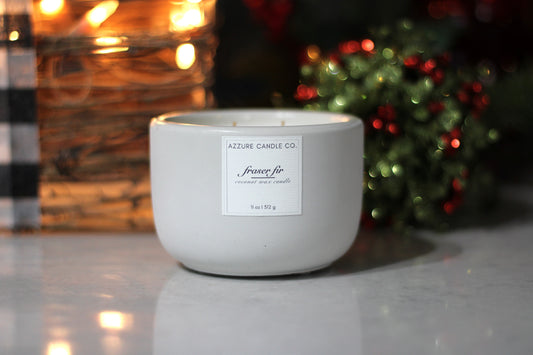 Fraser Fir Scented Concrete Candle